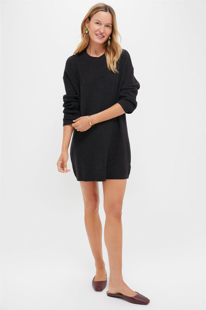 Noir Vivianne Crewneck Dress