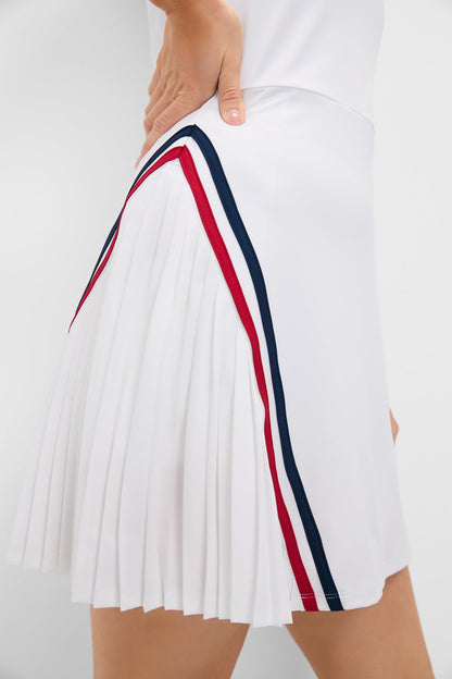 White Performance Jersey Cleo Tennis Tank Dress