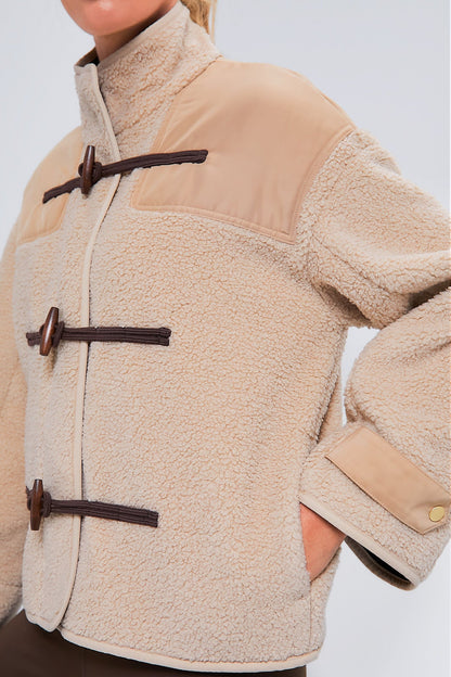 Brown Keaton Toggle Jacket