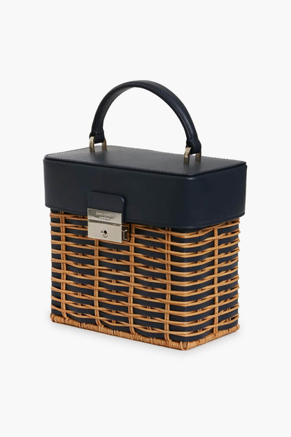 Blazer Blue Voyage Small Wicker Top Handle