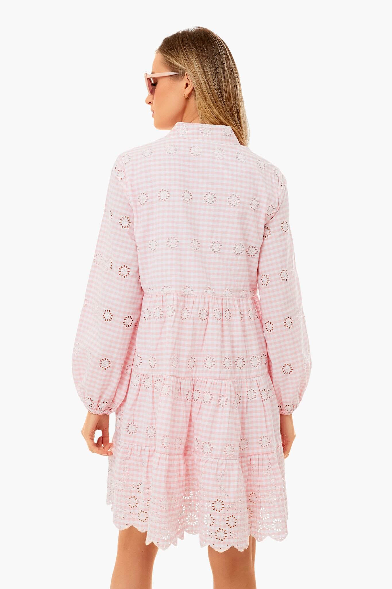Pink Gingham Charlotte Dress