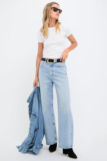 Black Stone Embellished Harness Belt