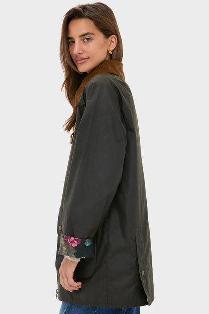 Olive Barbour x Tuckernuck Elodie Wax Jacket