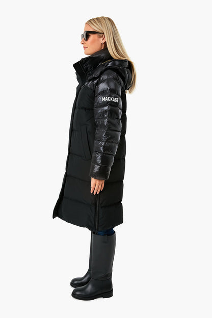 Black Kaz Down Coat