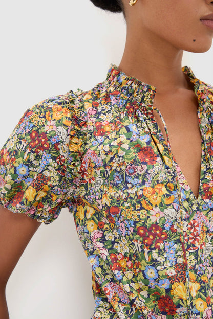 Cottage Garden Edith Short Sleeve Mini Dress