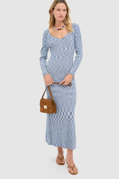 Woven Cacao Suede Delphine Crossbody Bag