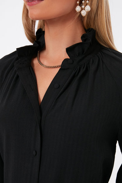 Black Harlee Blouse