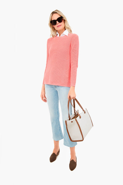 Pink Berry Emma Shaker Sweater