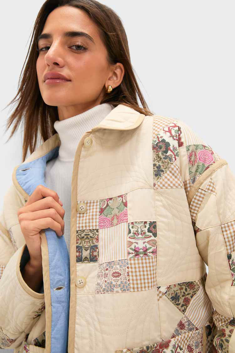 Patchwork Reversible Ava Jacket