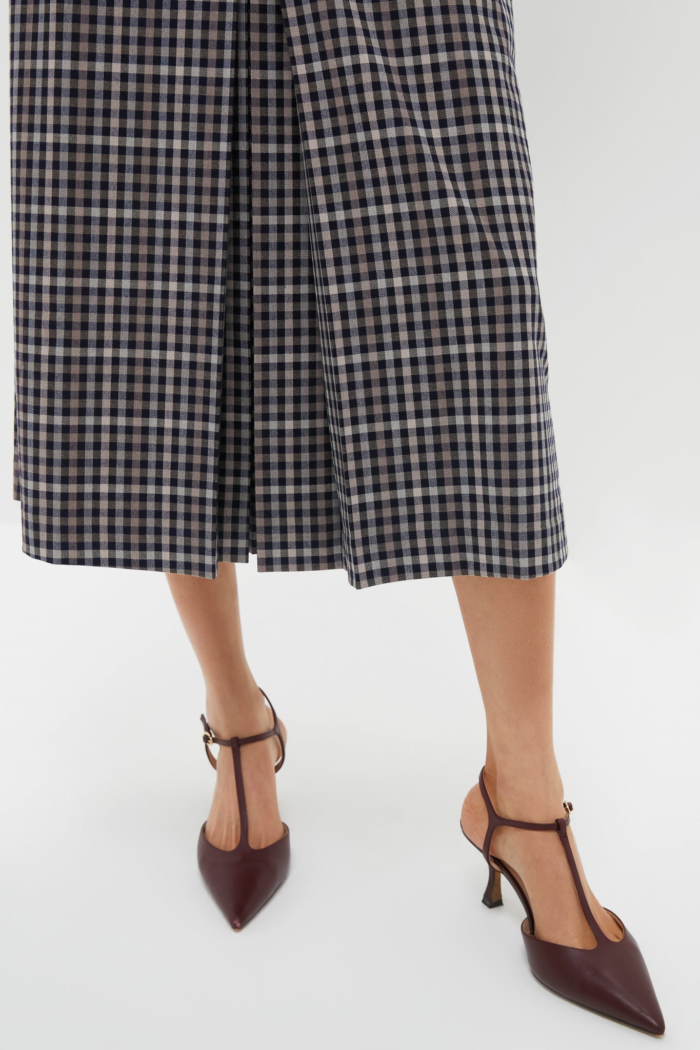 English Check Phoebe Riding Skirt