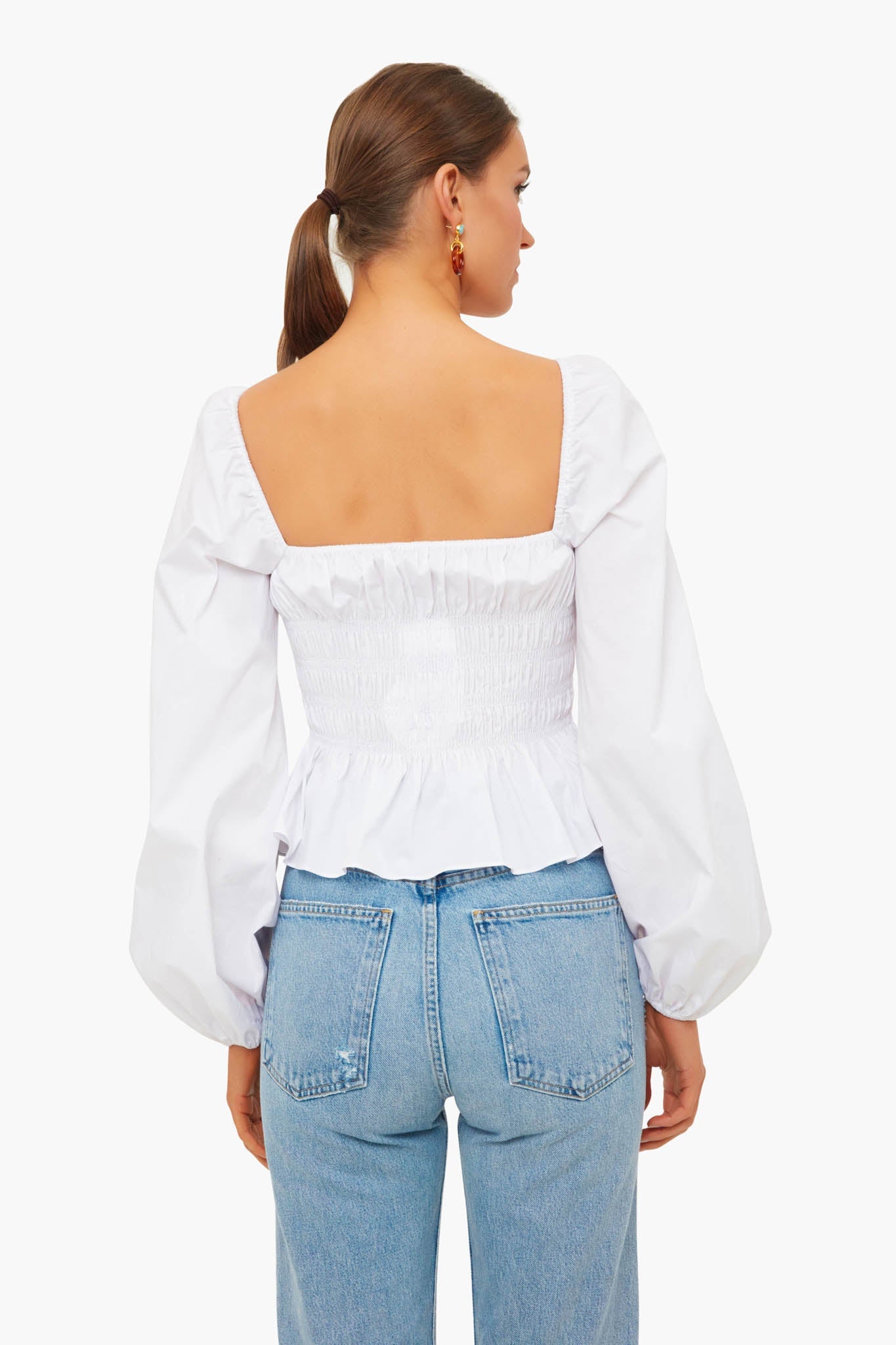 White Jules Top