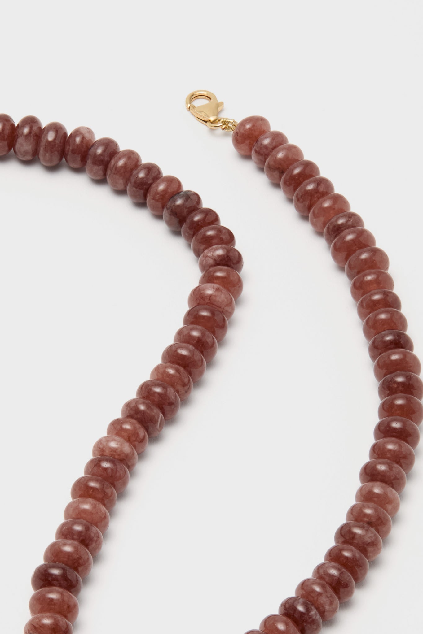 Root Beer Agate Candy Necklace