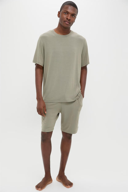 Smokey Olive Henry Short PJ Set