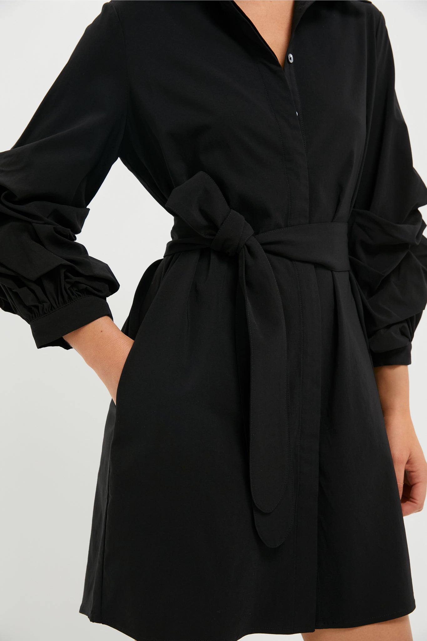 Black Alessia Mini Dress