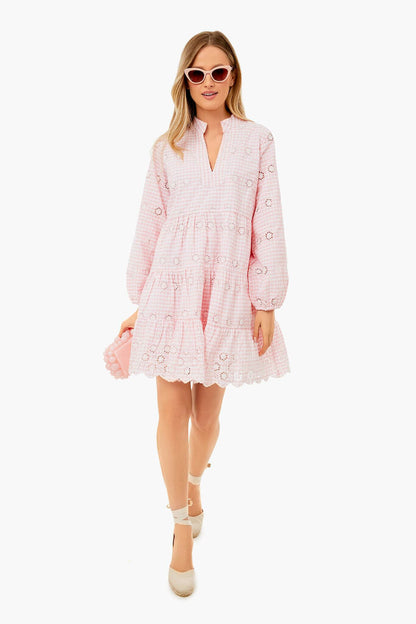 Pink Gingham Charlotte Dress