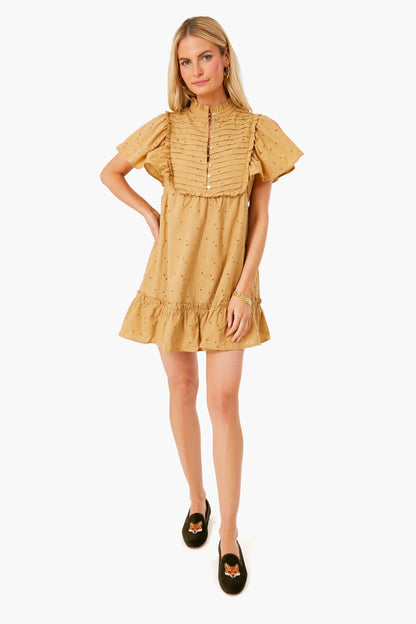 Soybean Desert Flower Mini Dress