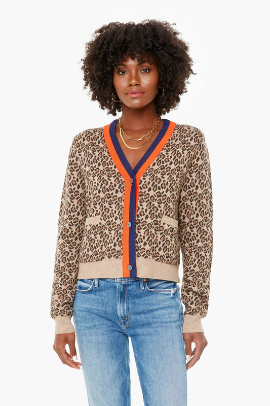 The Leopard Milo Cardigan