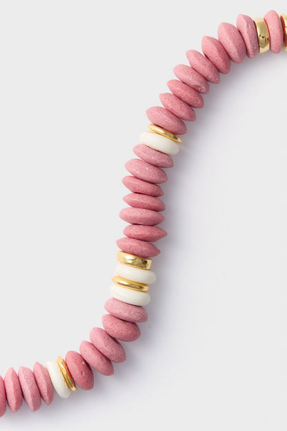 Rose Pink Laguna Necklace