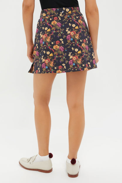 Baroque Floral 16 Inch Performance Stretch Woven Karrie Golf Skirt