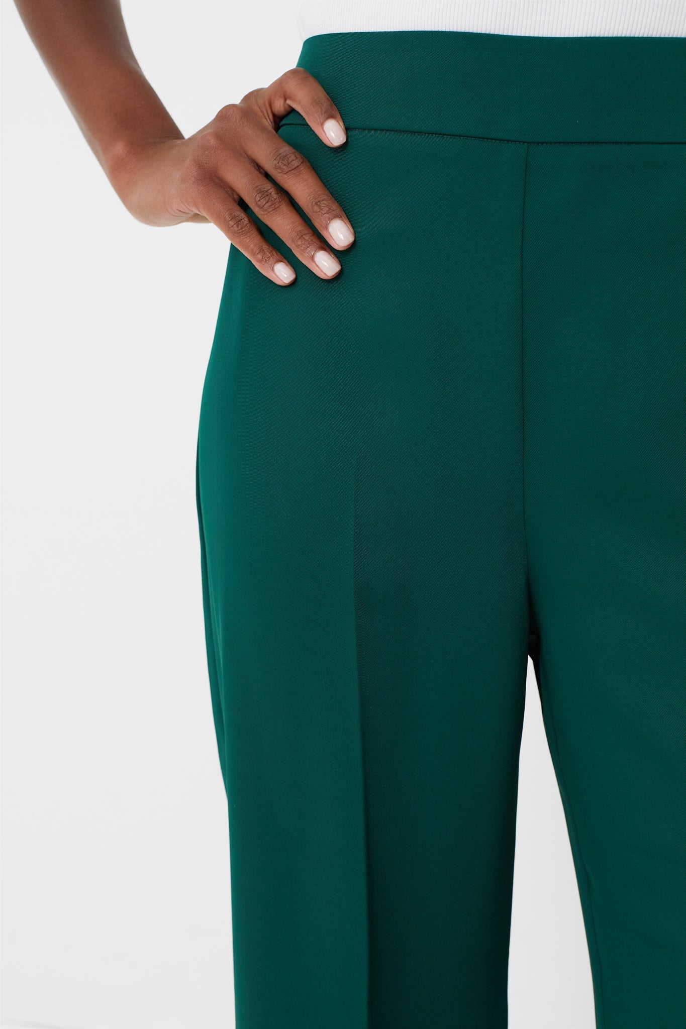 Deep Green Erin Pants