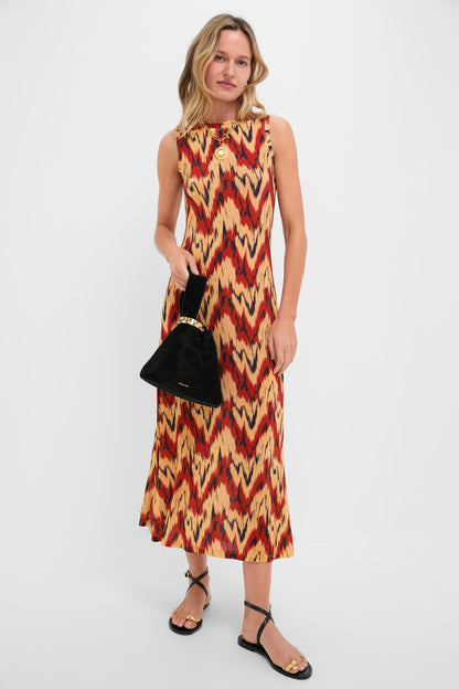 Black Suede Veronica Beard Swing Bag