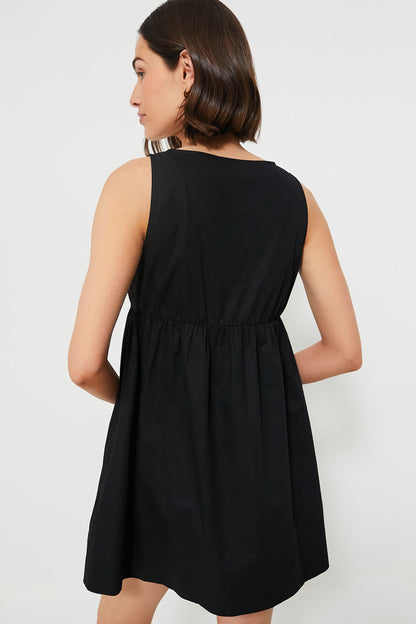 Black Sleeveless Porto Dress