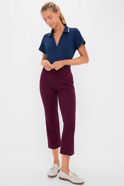 Winetasting 25 Inch Cropped Compression September Pant
