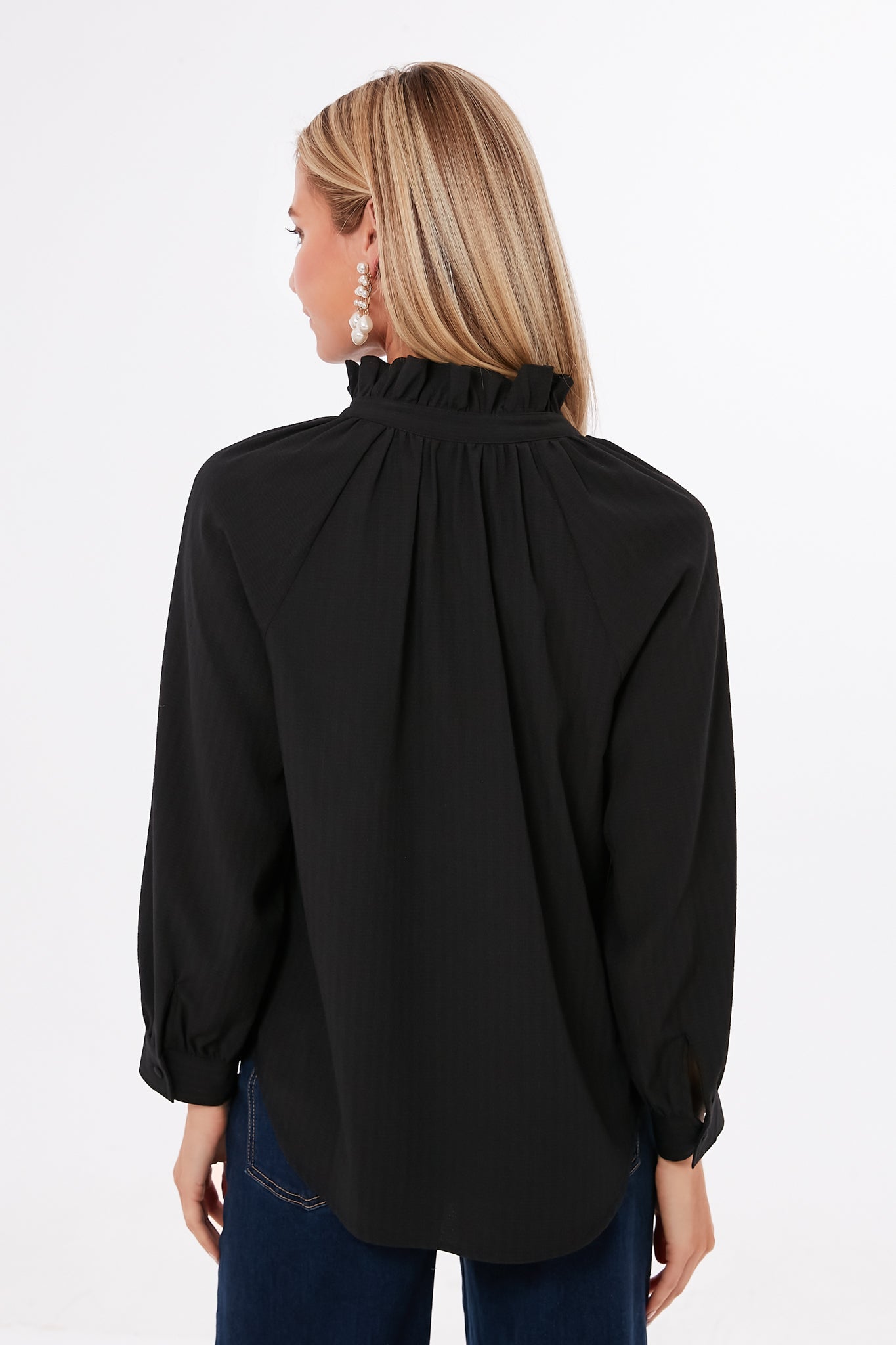 Black Harlee Blouse