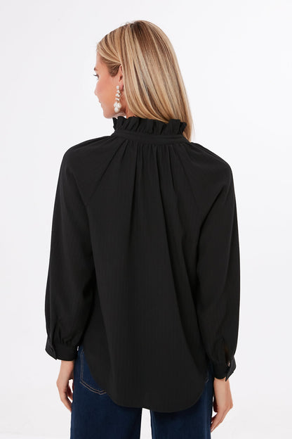Black Harlee Blouse