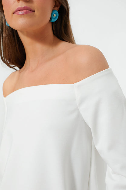 White Miranda Off the Shoulder Blouse