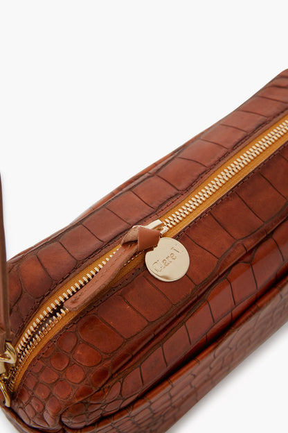 Cuoio Autumn Croco Marisol Bag