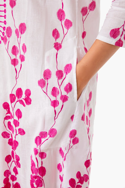 Exclusive Pink Clorinda Kaftan