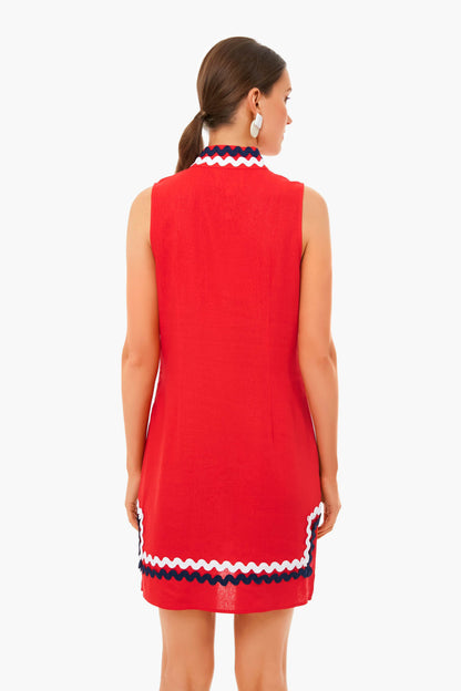 Americana Ric Rac Sleeveless Classic Tunic