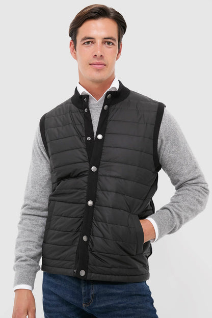 Black Essential Gilet