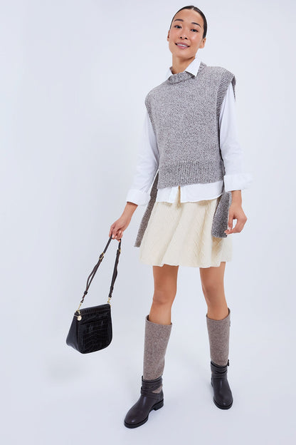 Natural Brioche Skirt