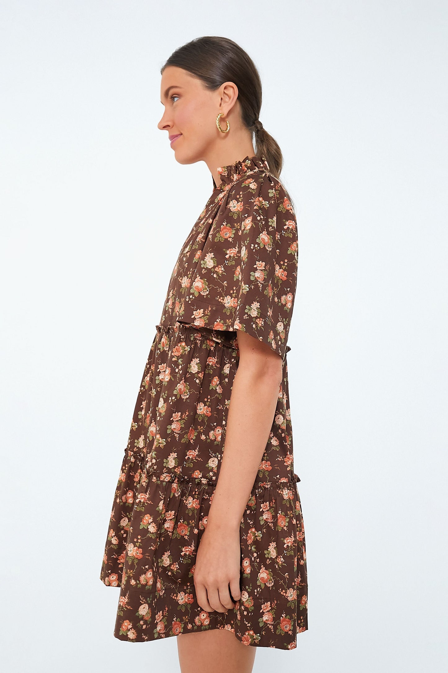 Rosewood Chintz Crawford Dress