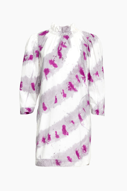 Fuchsia Tie Dye Tamara Tunic Dress