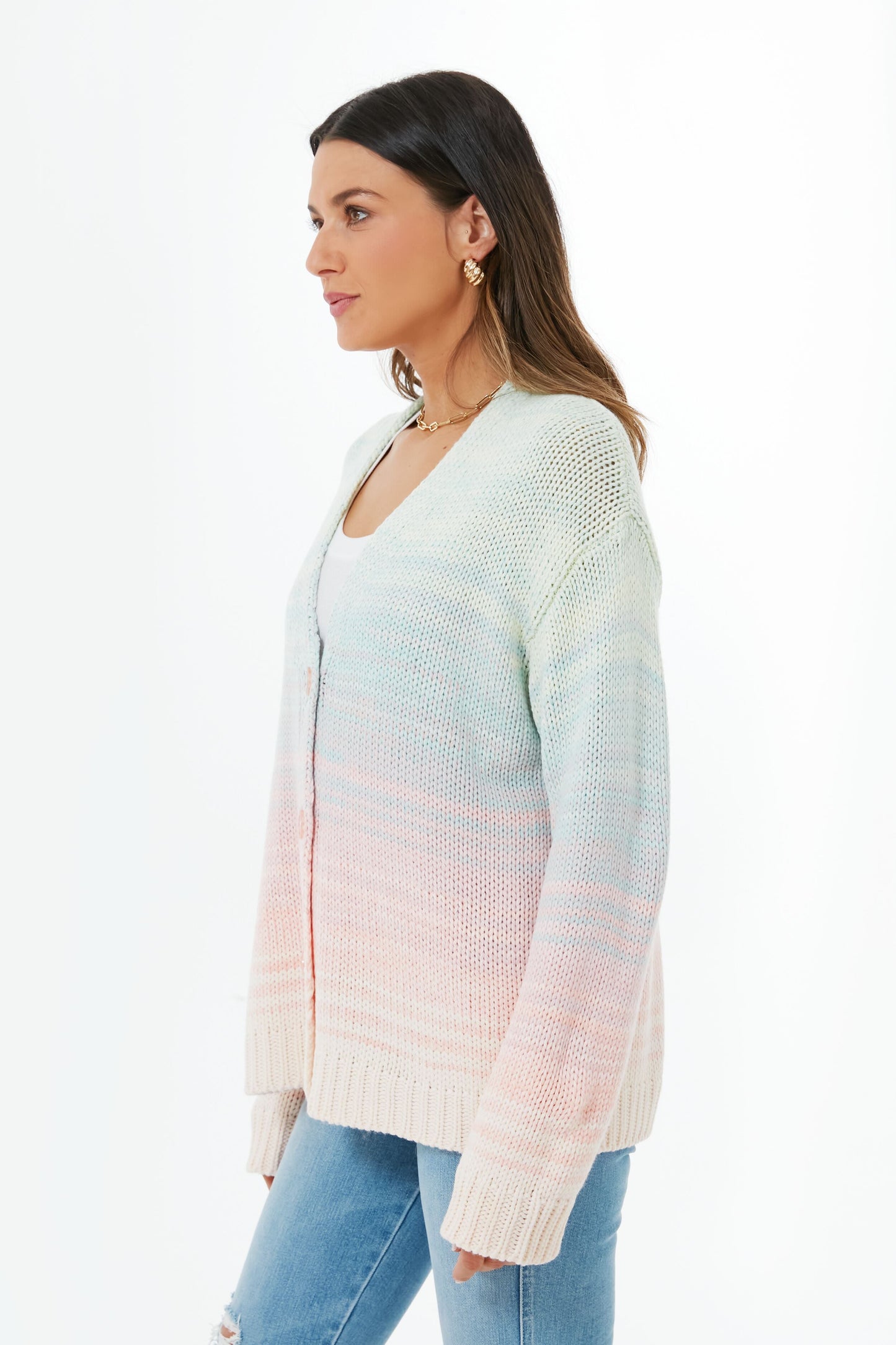 Taffy Multi Ombre Cardigan