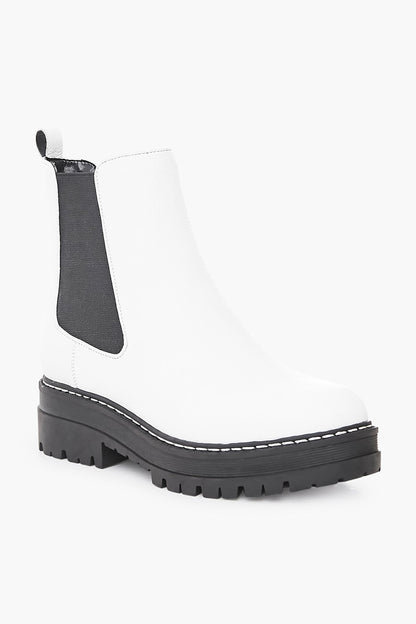 White Privi Boots