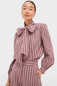 Mauve Stripe