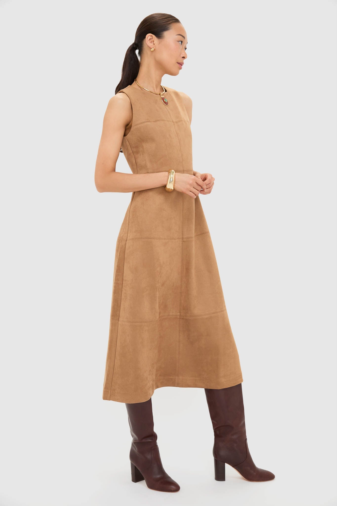 Buck Vegan Suede Manon Dress