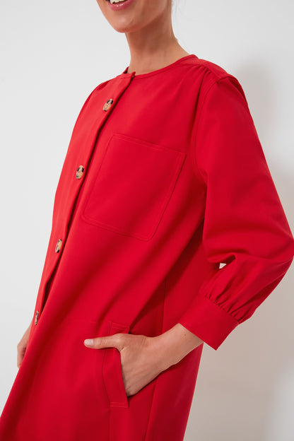 Apple Red Blake Dress