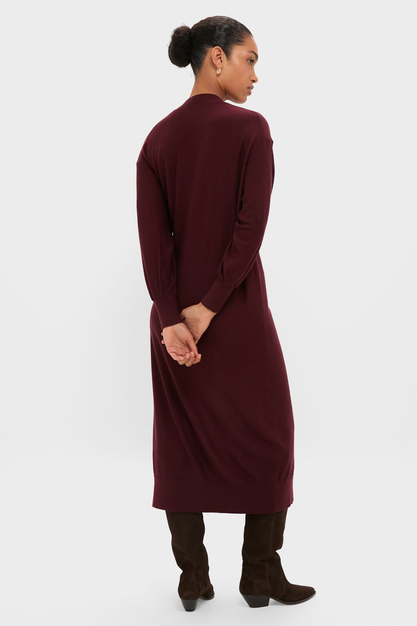 Mulberry Drippy Cardi Dress
