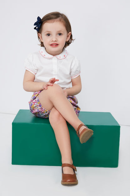 Daisy Embroidered Blouse