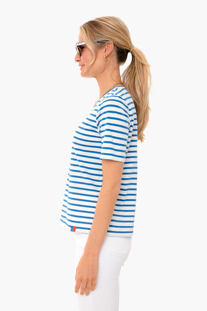 The Modern White Royal Blue