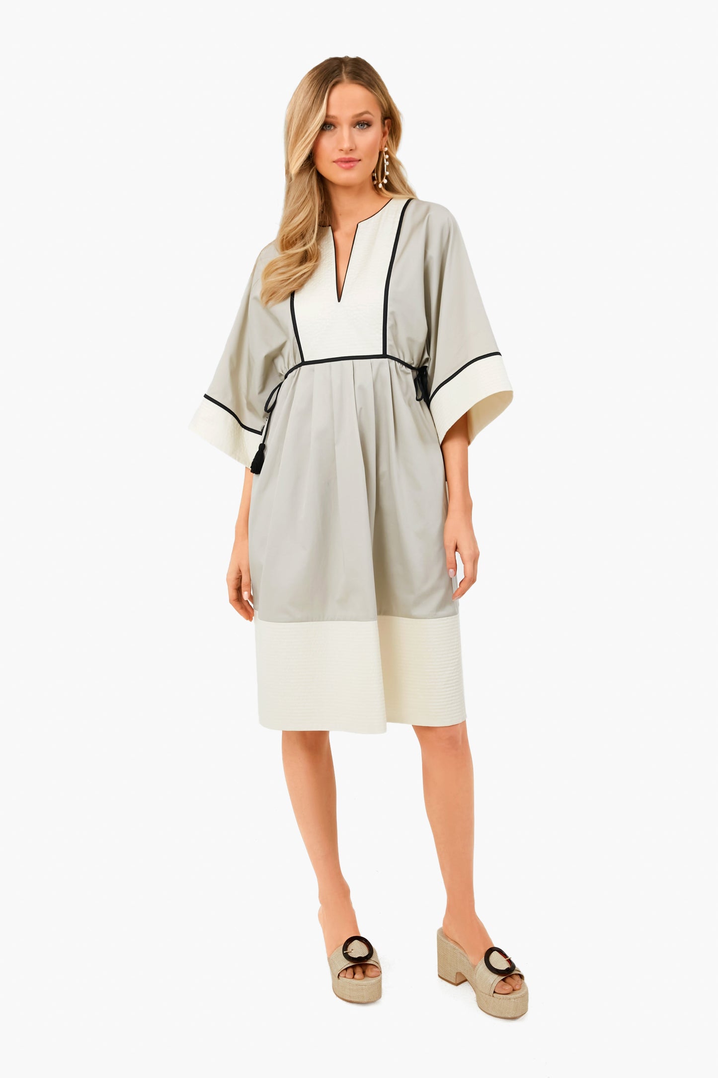 Color Block Tunic Dress