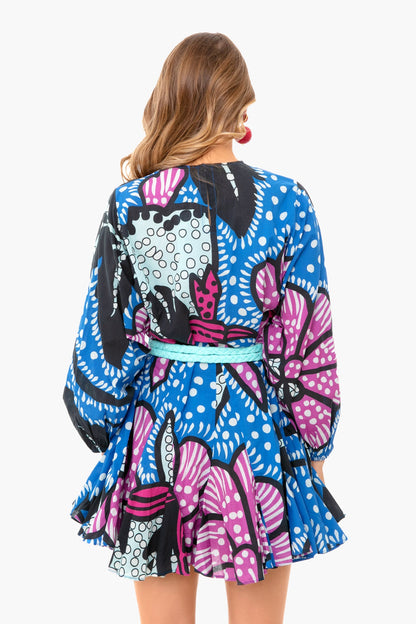 Purple Psychedelic Ella Dress