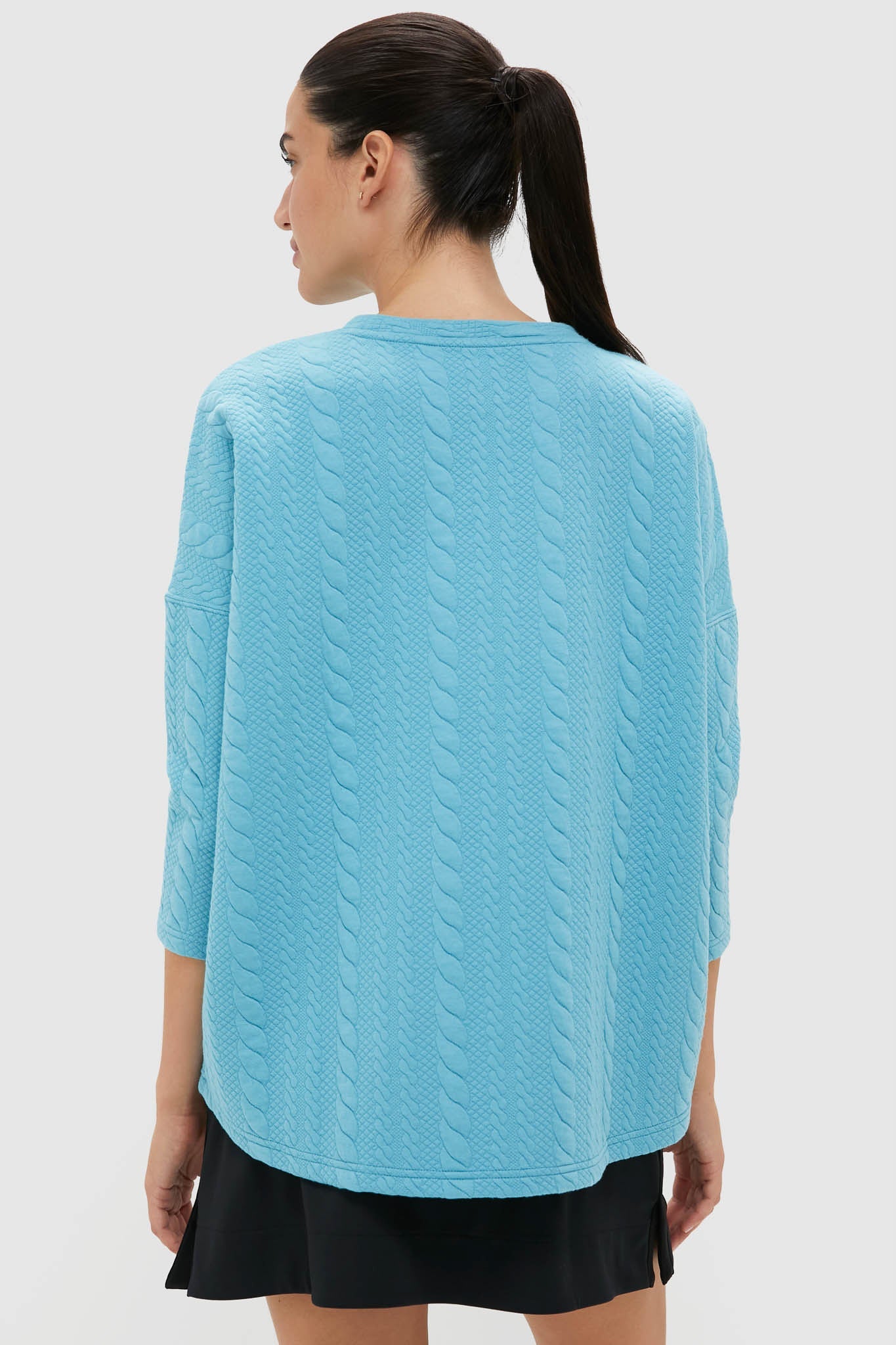 Milky Blue Ally Swing Sweatshirt