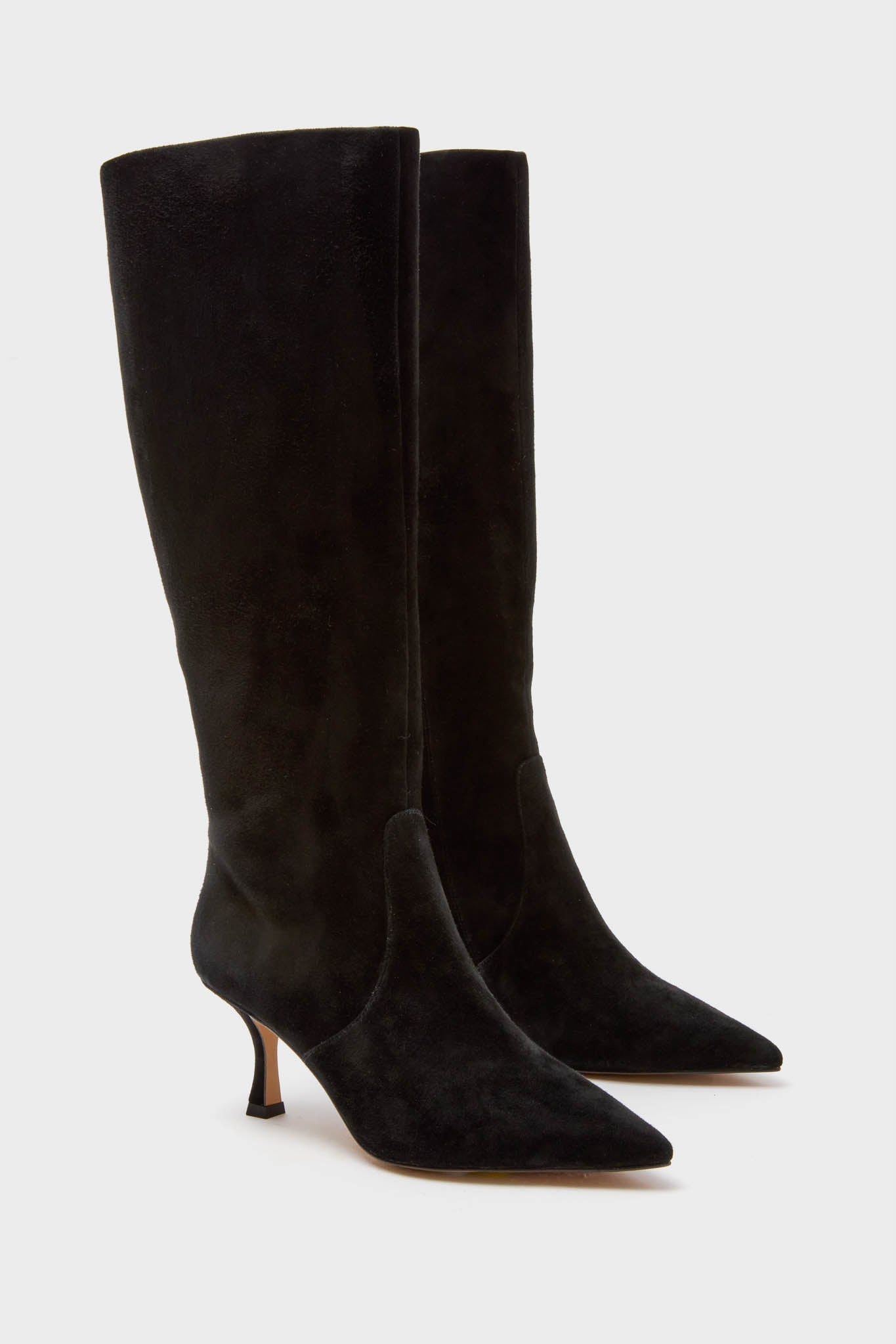 Black Suede Mira Boots