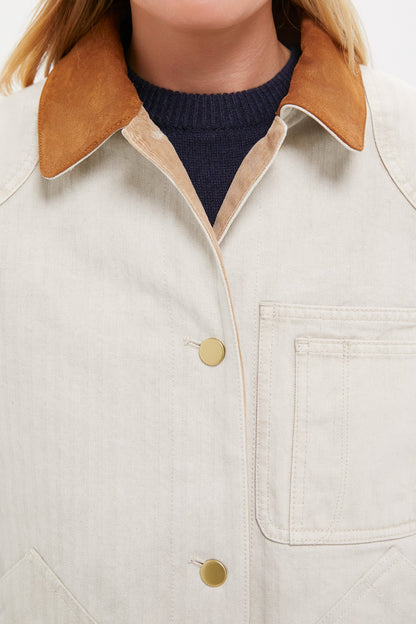 Light Oatmeal Abbas Barn Jacket